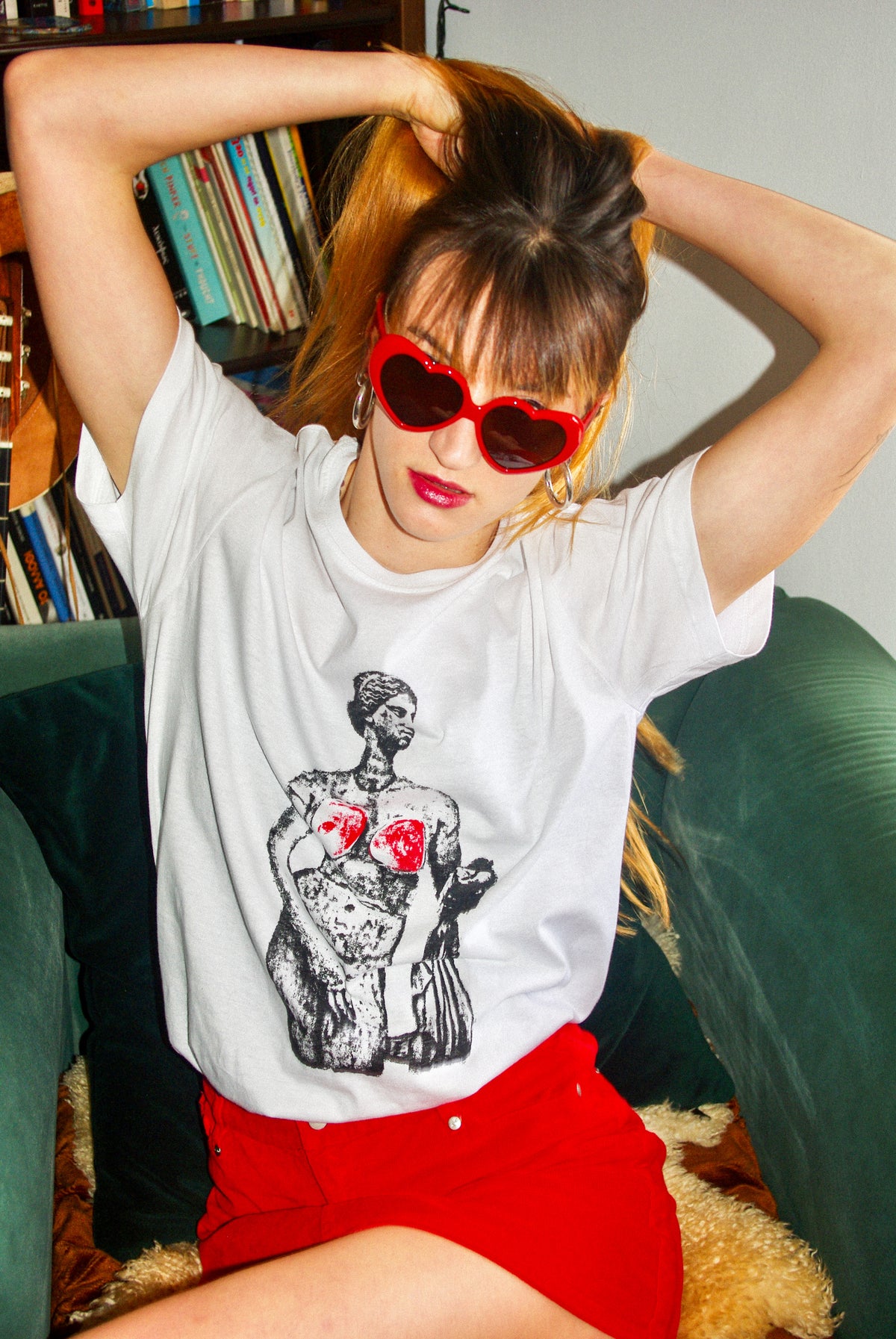 Black & Red Aphrodite T-Shirt