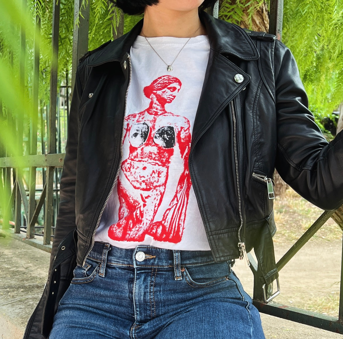Red and Black Aphrodite T-shirt